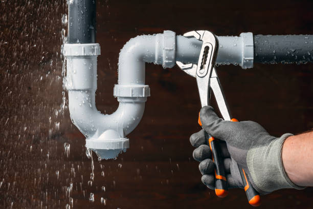 Professional Plumbing technician working in Crosby, ND